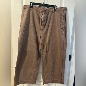 Old Navy light brown cropped pants